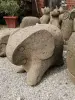 Artikelbild 1 des Artikels “Ausstellungsstück - Young Art – Elefant, ca. 50 cm, Naturstein (Basanit) “